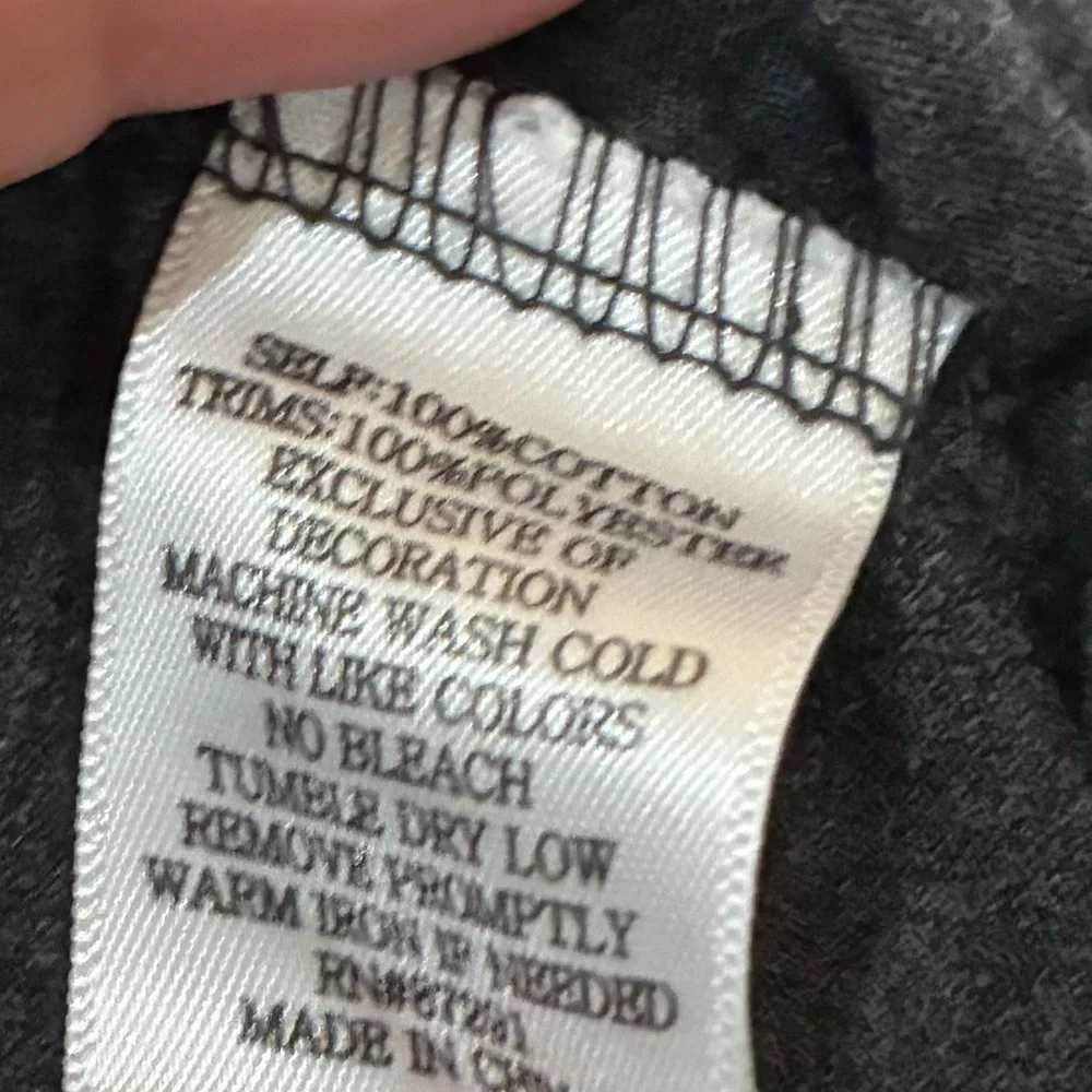 Johnny Was Gray Dress with Red and Pink Floral Embroidery Size: M - Picture 6 of 8